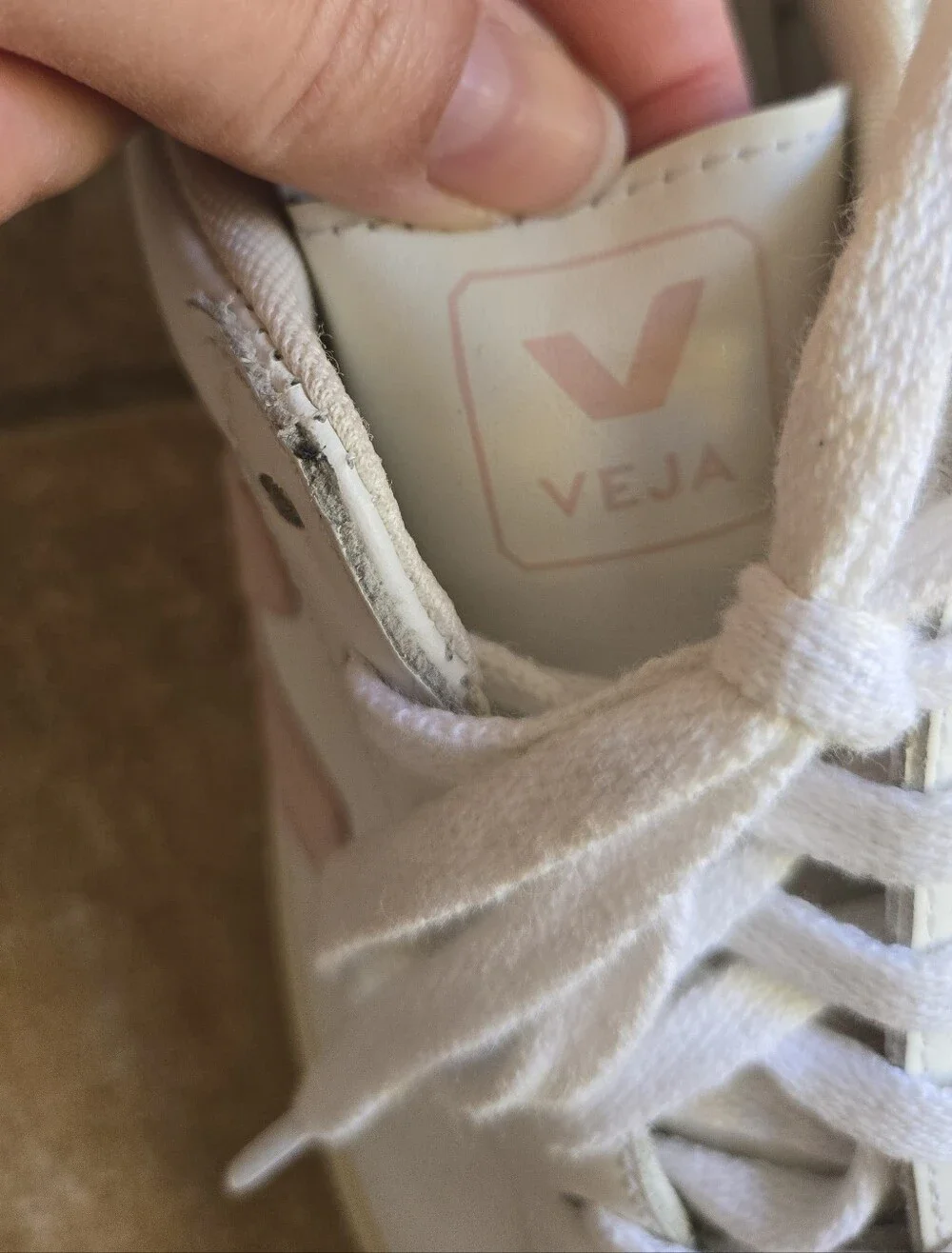 VEJA Sneaker white/petale Size 7 Women’s Shoes